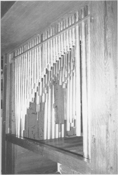 Orgue de tribune : partie instrumentale de l'orgue