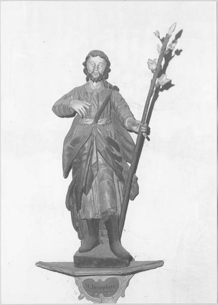 statue sur console d'architecture : Saint Joseph