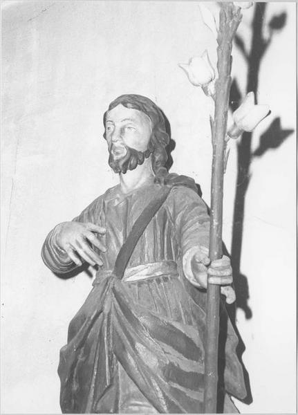 statue sur console d'architecture : Saint Joseph (détail)