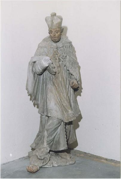 statue : Saint Jean Népomucène (de face)