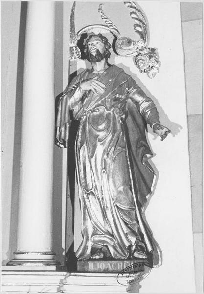 statue : saint Joachim (autel latéral nord)