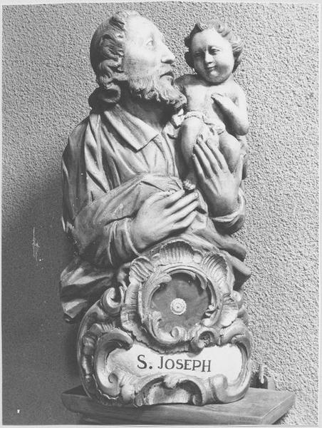 Buste-reliquaire : saint Joseph