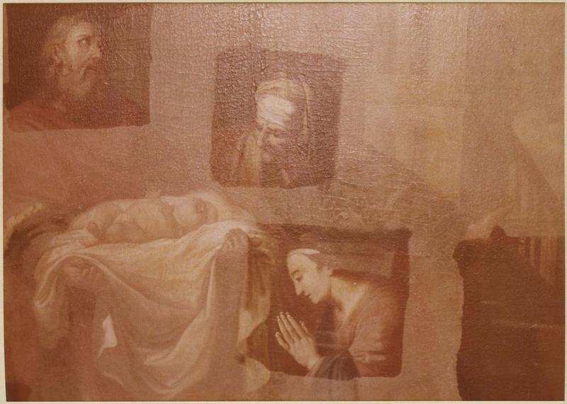 tableau : la Présentation de Jésus au temple (vue rapprochée) - © Ministère de la Culture (France), Médiathèque du patrimoine et de la photographie (objets mobiliers), tous droits réservés