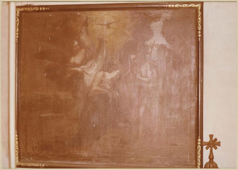 tableau : le Baptême du Christ - © Ministère de la Culture (France), Médiathèque du patrimoine et de la photographie (objets mobiliers), tous droits réservés