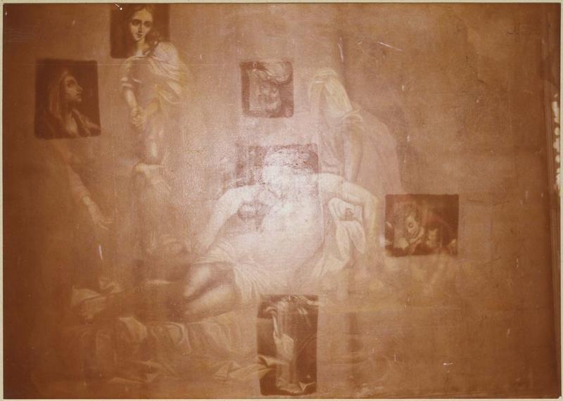 tableau : la Déposition de Croix (détail)