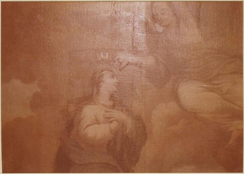tableau : le Couronnement de la Vierge (détail) - © Ministère de la Culture (France), Médiathèque du patrimoine et de la photographie (objets mobiliers), tous droits réservés