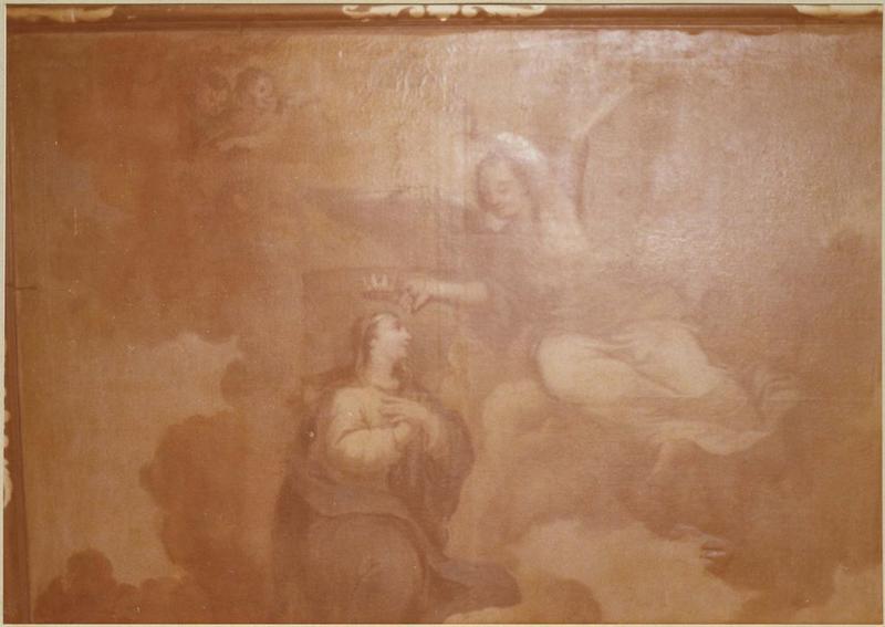tableau : le Couronnement de la Vierge - © Ministère de la Culture (France), Médiathèque du patrimoine et de la photographie (objets mobiliers), tous droits réservés
