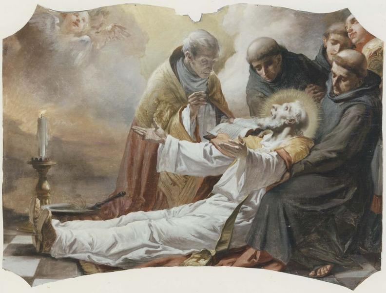 tableau : mort de saint Nicolas