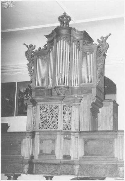 orgue de tribune : tribune et buffet d'orgue