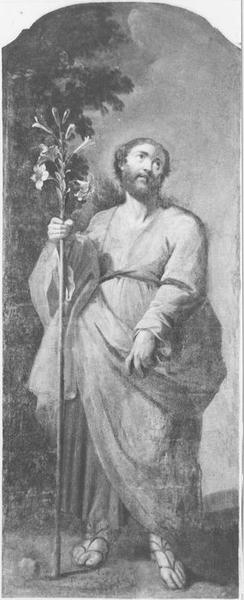 lambris de revêtement, tableau : saint Joseph