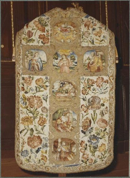 chasuble (ornements dits des Dominicaines) (dos)