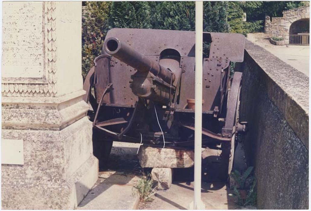 canon allemand de la Première Guerre mondiale n°2