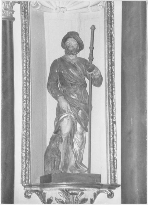 Statue : Saint Roch