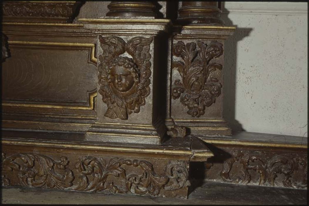 retable latéral sud, détail