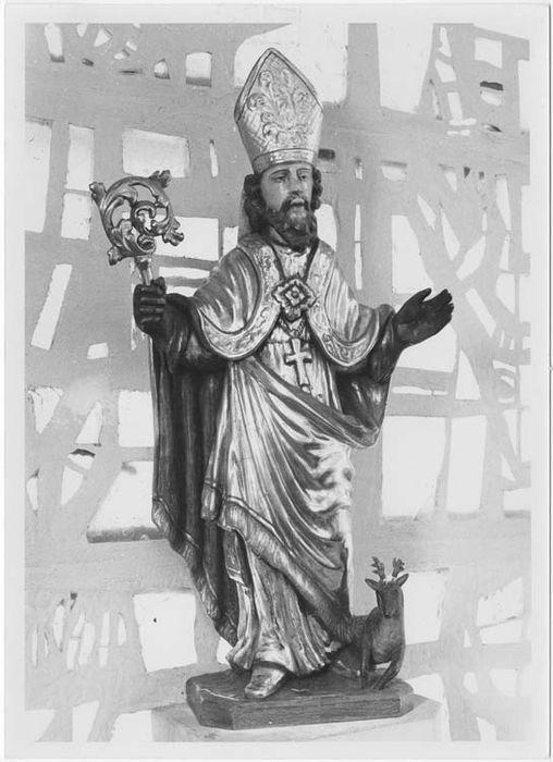 Statue : Saint Hubert