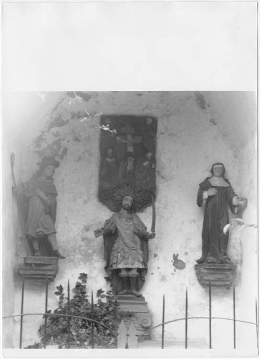 statue : Sainte Walburge