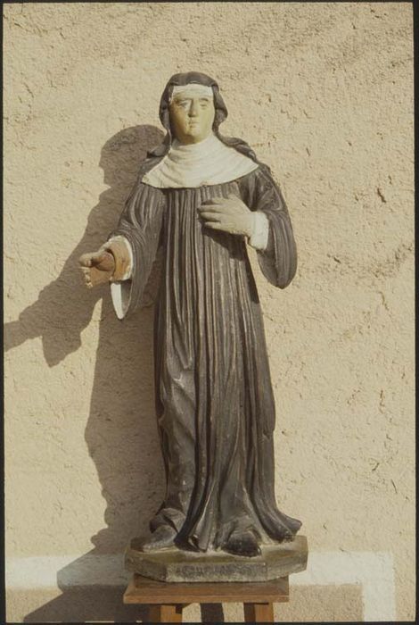 statue : Sainte Walburge