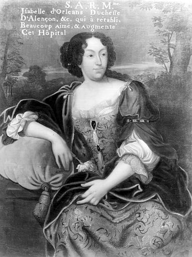 Portrait de Madame Isabelle d'Orléans, duchesse d'Alençon, état  après restauration - © Ministère de la Culture (France), Médiathèque du patrimoine et de la photographie, diffusion GrandPalaisRmn Photo