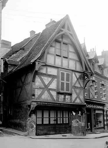 Maison Fallut : Façade sur rue, vue générale