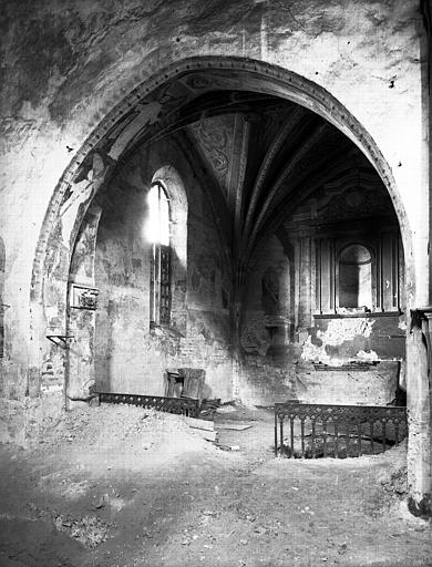 Chapelle latérale sud : ensemble vers le sud-est