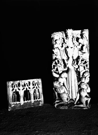 Relief en albâtre anglais : sainte Catherine - © Ministère de la Culture (France), Médiathèque du patrimoine et de la photographie, diffusion RMN-GP