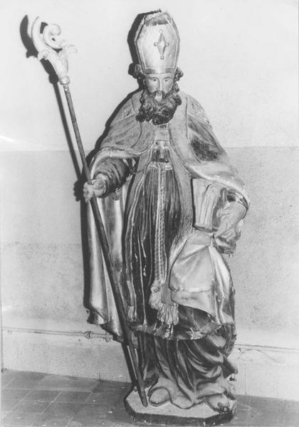 statue : saint Hilaire, vue générale