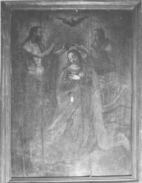 tableau : couronnement de la Vierge (le), vue générale