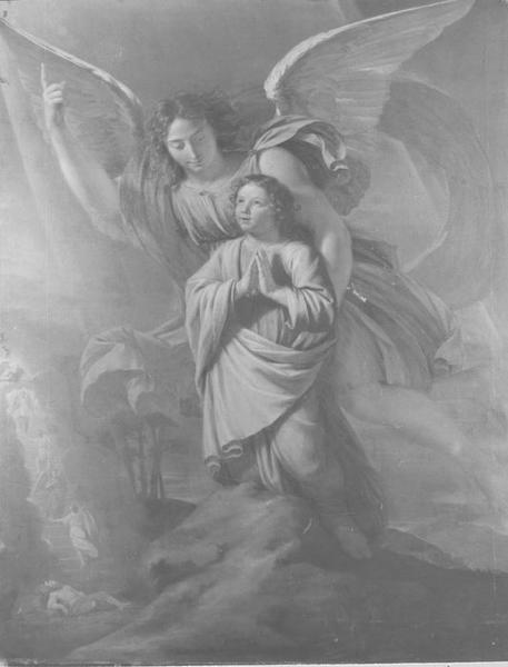 tableau : l'ange gardien, vue générale