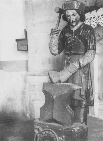 statue : saint Eloy, vue générale