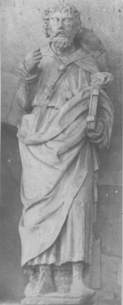 statue : saint Jacques le Majeur, vue générale