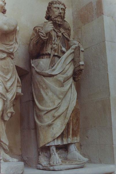 statue : saint Jacques le Majeur, vue générale