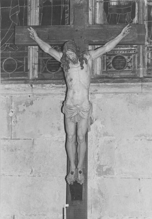 statue : Christ en croix, vue générale - © Ministère de la Culture (France), Médiathèque du patrimoine et de la photographie, diffusion RMN-GP