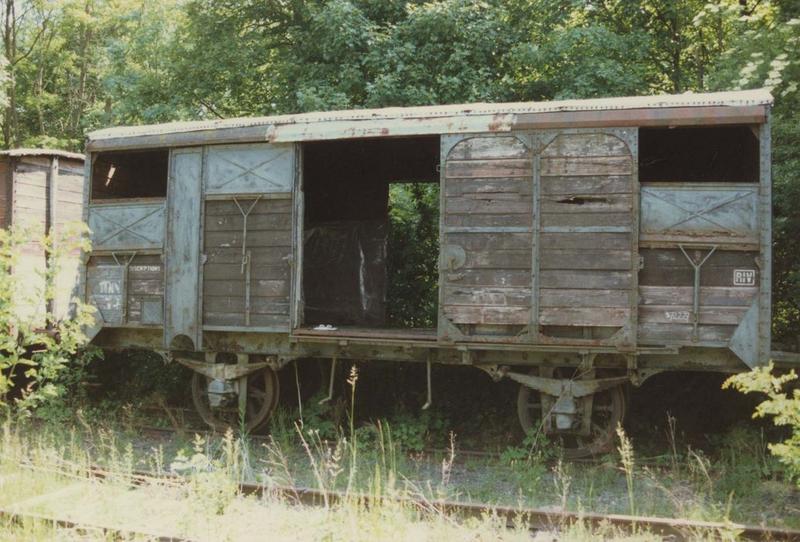 wagon couvert, à essieux parallèles, à voie normale, K 378 227, vue générale - © Ministère de la Culture (France), Médiathèque du patrimoine et de la photographie (objets mobiliers), tous droits réservés