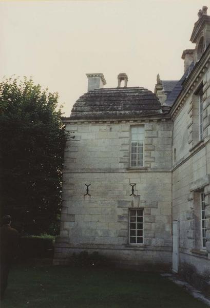 pavillon est, façade nord, vue générale