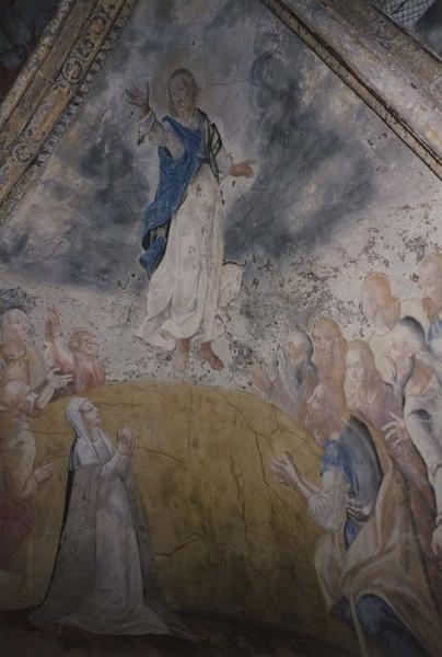 peinture monumentale : l'Ascension, vue générale