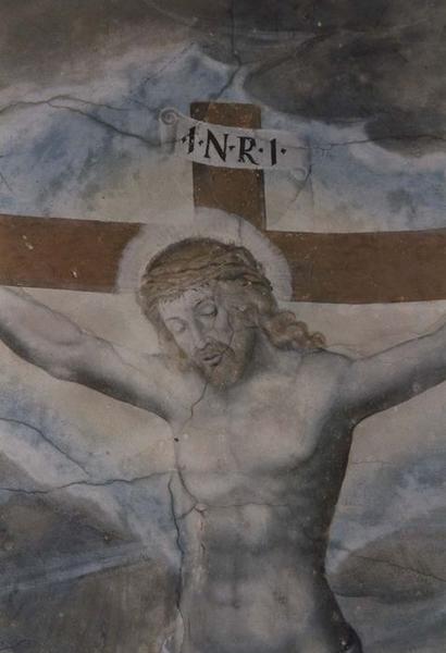 peinture monumentale : la Crucifixion, détail