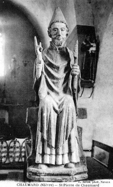 statue : saint Pierre - © Ministère de la Culture (France), Médiathèque du patrimoine et de la photographie (objets mobiliers), tous droits réservés