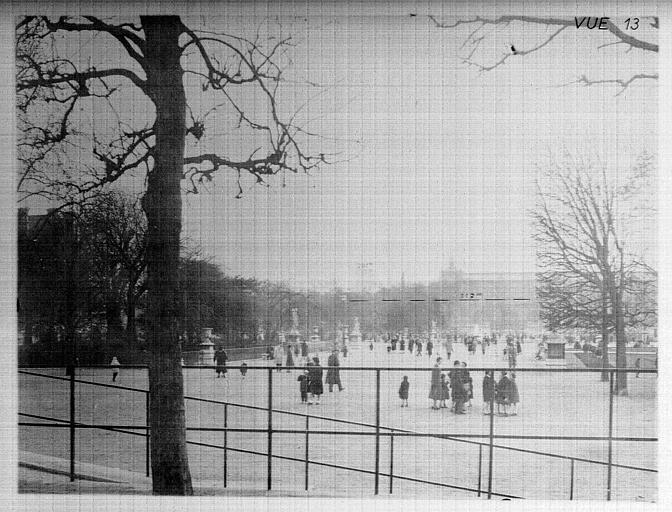 Panorama sur les Tuileries et la gare d'Orsay