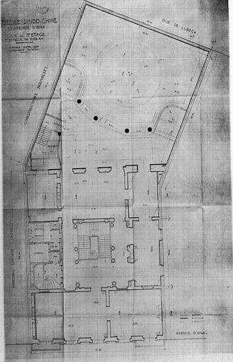 Plan du premier étage