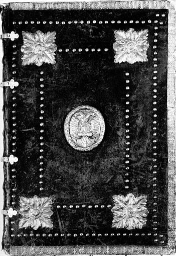 Antiphonaire à reliure de maroquin aux armes de saint Antoine : ensemble - © Ministère de la Culture (France), Médiathèque du patrimoine et de la photographie, diffusion RMN-GP