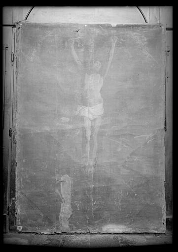 Peinture sur toile : Christ en Croix - © Ministère de la Culture (France), Médiathèque du patrimoine et de la photographie, diffusion RMN-GP