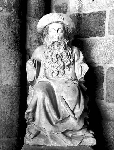 Statue en pierre : saint Jacques - © Ministère de la Culture (France), Médiathèque du patrimoine et de la photographie, diffusion RMN-GP