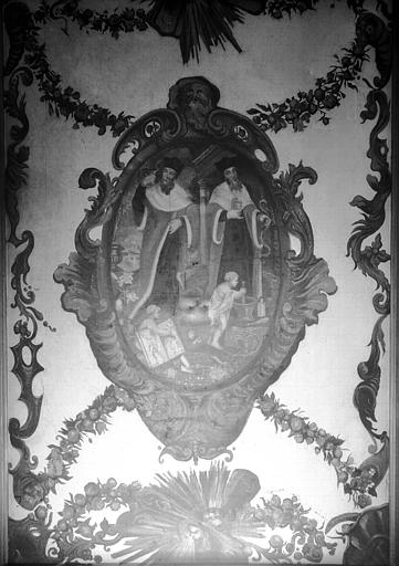 Plafond peint du vestibule - © Ministère de la Culture (France), Médiathèque du patrimoine et de la photographie, diffusion RMN-GP