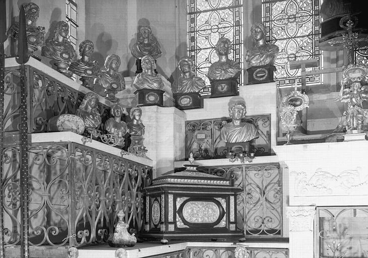 Châsses et des bustes reliquaires : partie - © Ministère de la Culture (France), Médiathèque du patrimoine et de la photographie, diffusion RMN-GP