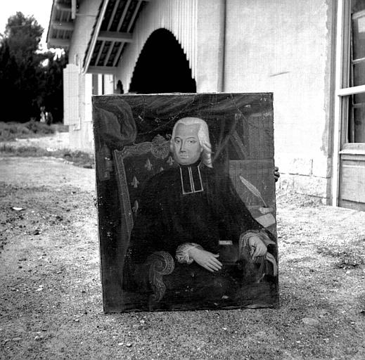 Peinture sur toile : portrait d'abbé - © Ministère de la Culture (France), Médiathèque du patrimoine et de la photographie, diffusion RMN-GP