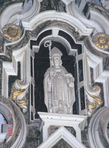 statue de saint Nicolas du retable dédié à ce saint