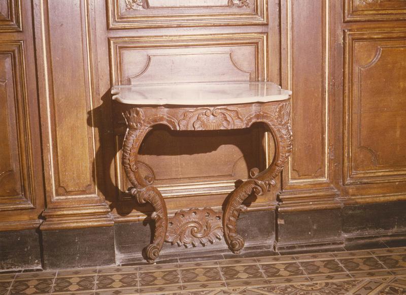 console, vue générale