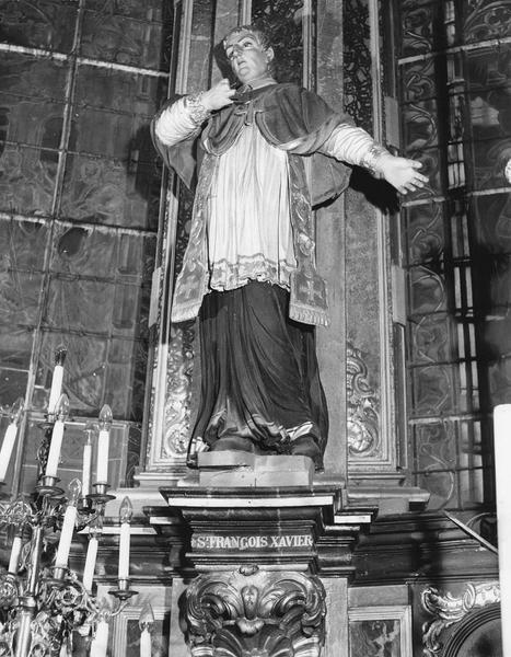 statue : Saint François Xavier, vue générale - © Ministère de la Culture (France), Médiathèque  du patrimoine et de la photographie (objets mobiliers), tous droits réservés