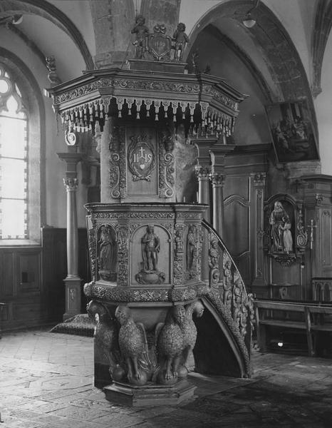 chaire à prêcher, vue générale