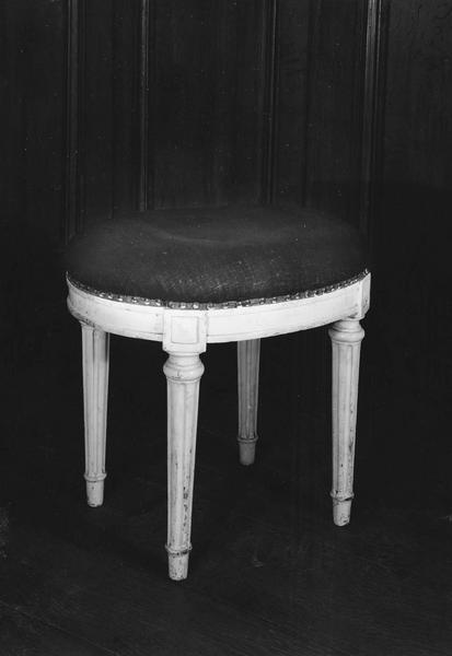 tabouret, vue générale